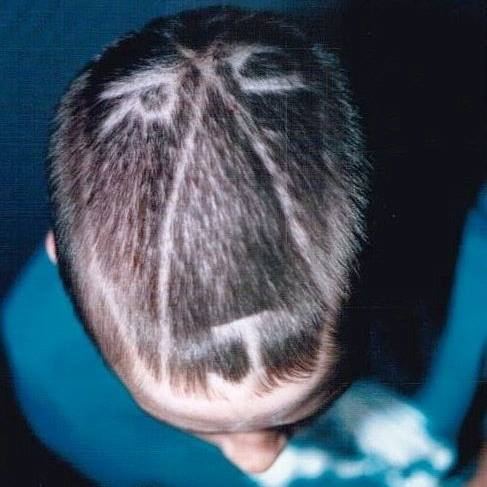 Jonathan Drake - Name in Hair
